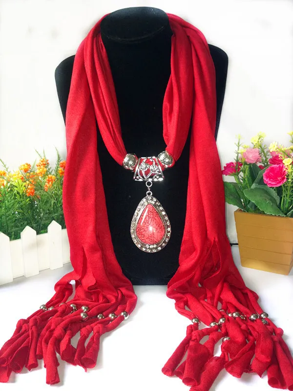 Ciondolo in resina a goccia d'acqua, accessori per scialle da donna, parti in lega, sciarpa_voghion.com