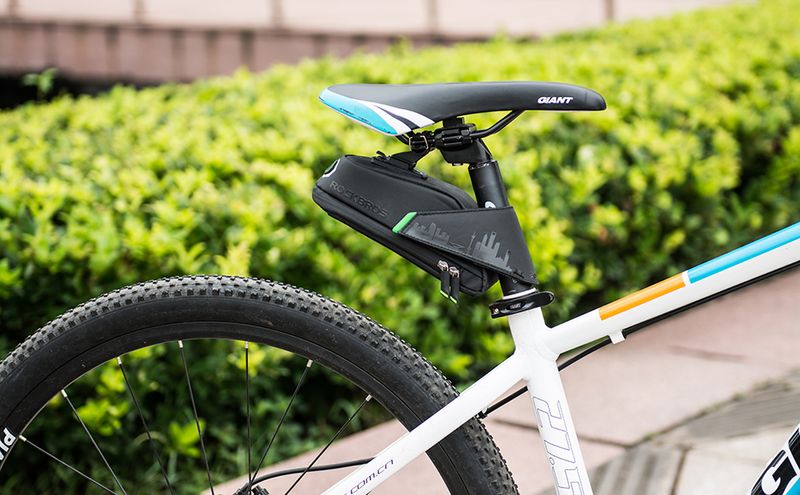 ROCKBROS Waterproof Saddle Bicycle Bag For MTB (Mountain Bike), Seat Bag, Medium (M), Shipped By DHL_voghion.com