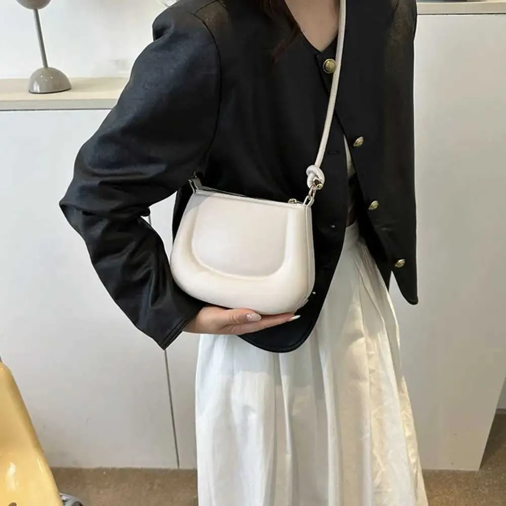 Designer Tasche Mode einfarbig unterwäsche frauen PU leder schulter tasche Y241115_voghion.com