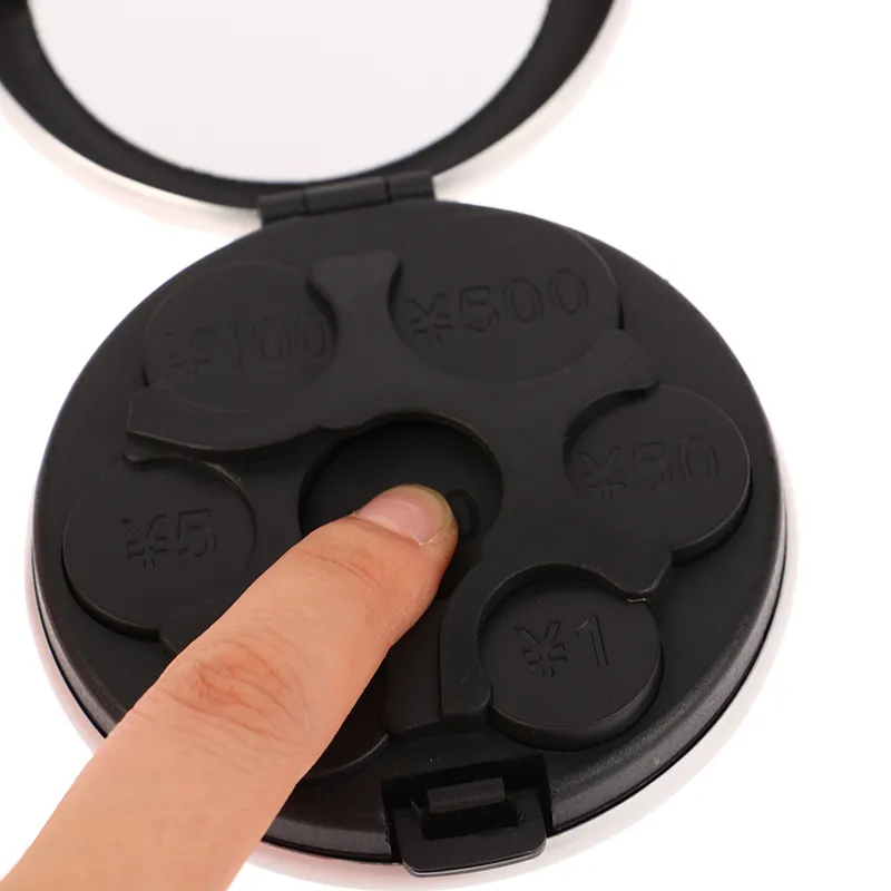 1PC New Collection Purse Wallet Organizer For Car Changer Holder Mini Japan Coin Dispenser Plastic Storage Box_voghion.com