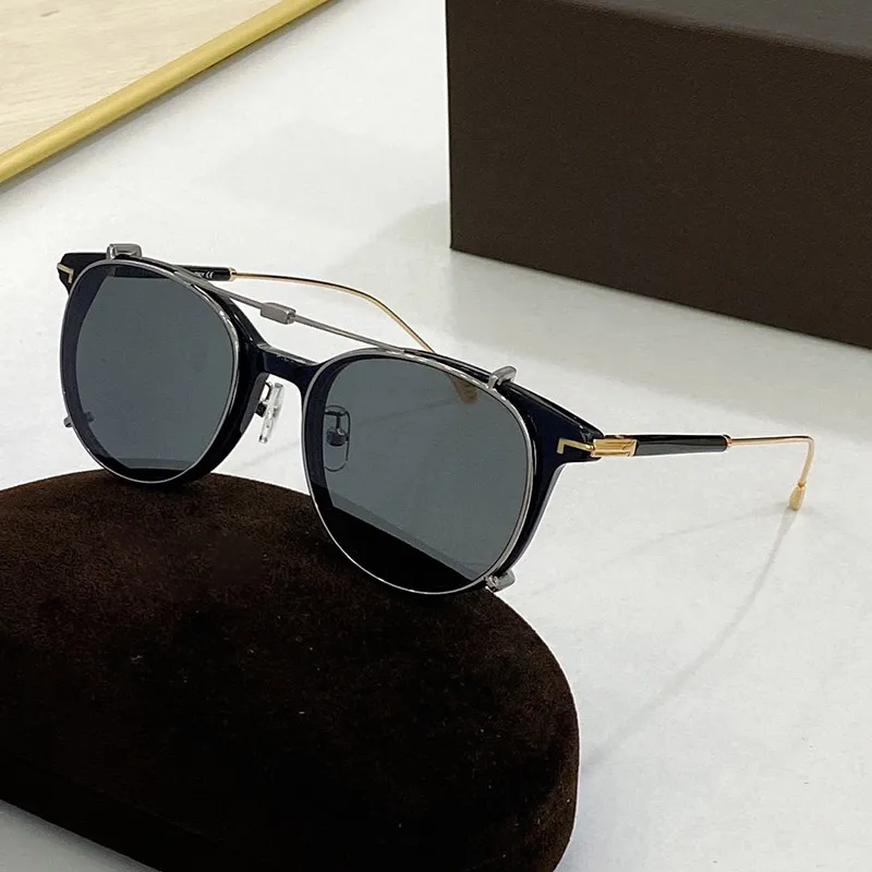 Pilot Sunglasses mens Metal Style women trend eyewear rounded acetate buffalo horn combined with lighweight titanium_voghion.com