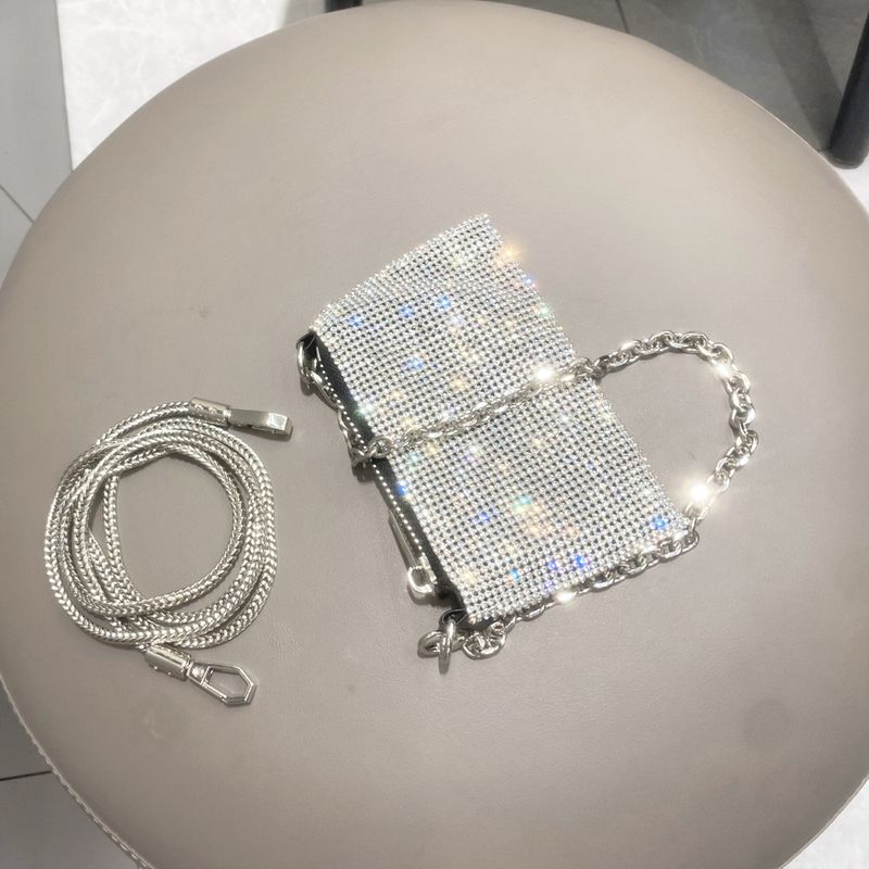 BWBW Strass-Abendtasche, Clutch, glitzernd, glitzernde Geldbörse für Damen_voghion.com