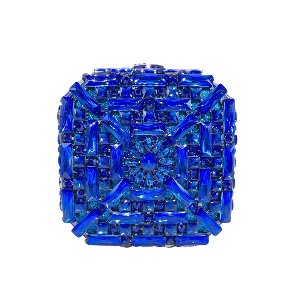 Women's Clutch Bag With Stones For Evening Banquet And Wedding_voghion.com