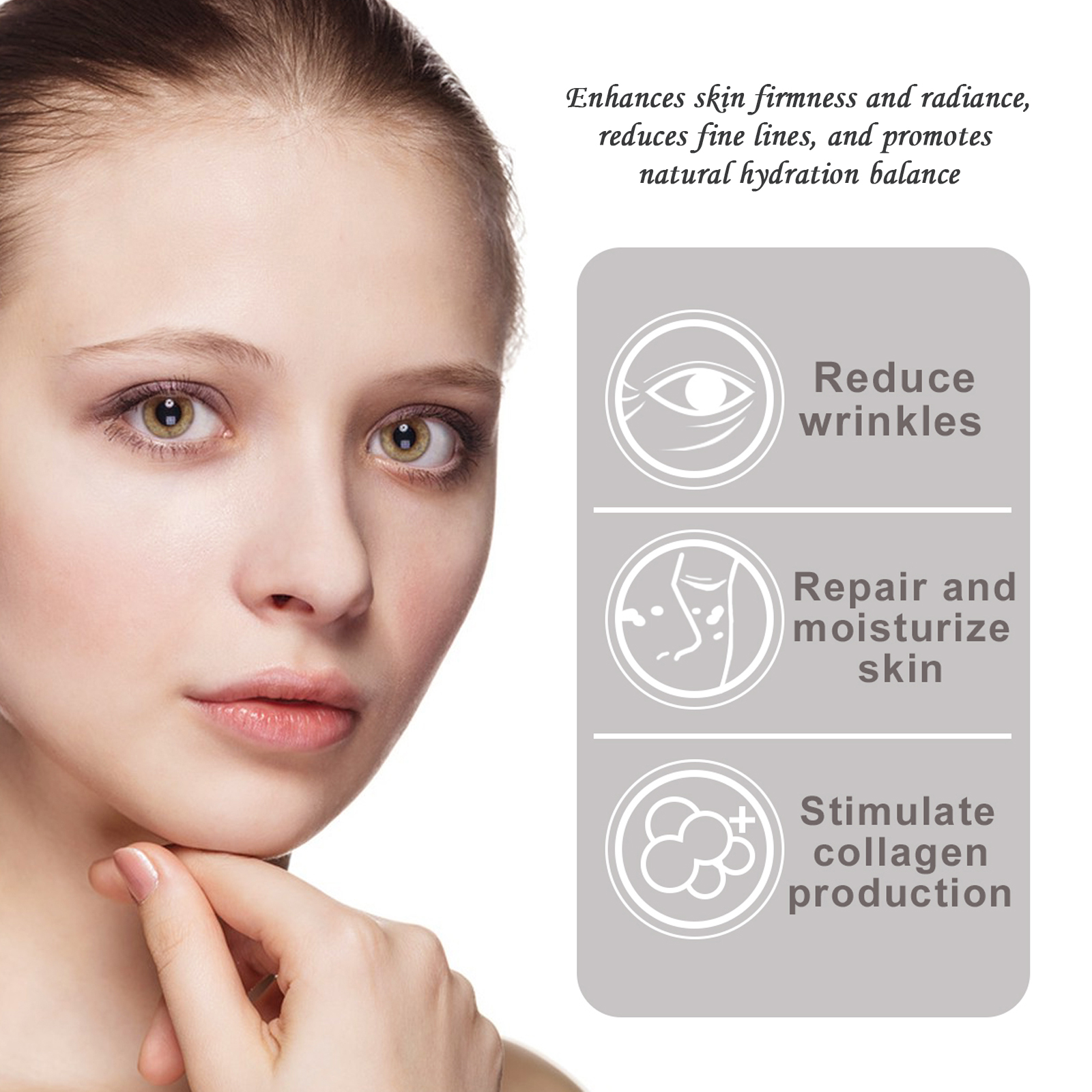 EELHOE Anti-Aging Cream, Reduces Fine Lines On The Face With Line Repair, Firming And Moisturizing Skin Anti-Wrinkle Cream_voghion.com