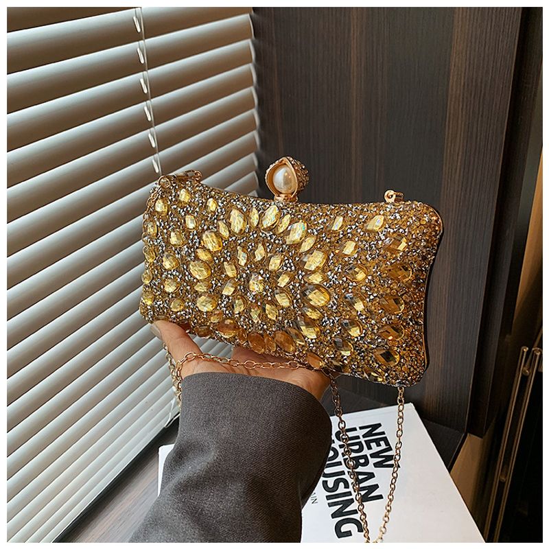 Bags Women's bags 2004 new fashion colored dia stylish shoulder ins texture crossbody chain box bag_voghion.com