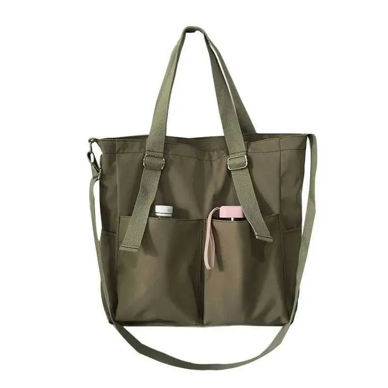 Xierya Borsa a tracolla da donna Borsa semplice con cerniera alla moda Borsa a tracolla impermeabile di grande capacità Borsa per studenti_voghion.com