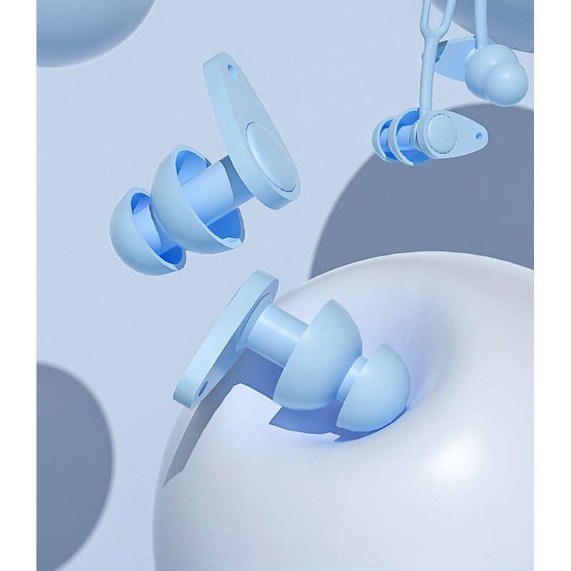 Tappi per le orecchie da nuoto professionali, isolamento acustico, impermeabili, in silicone, set da bagno per immersioni, per adulti e bambini, con clip nasale._voghion.com