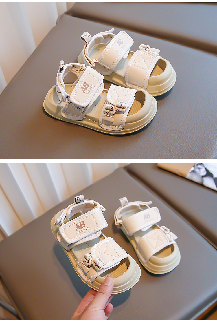 Kinder Sport Sandalen 2024 Neue Jungen Strand Mädchen Sommer Anti Rutsch Baby Schuhe Baotou_voghion.com