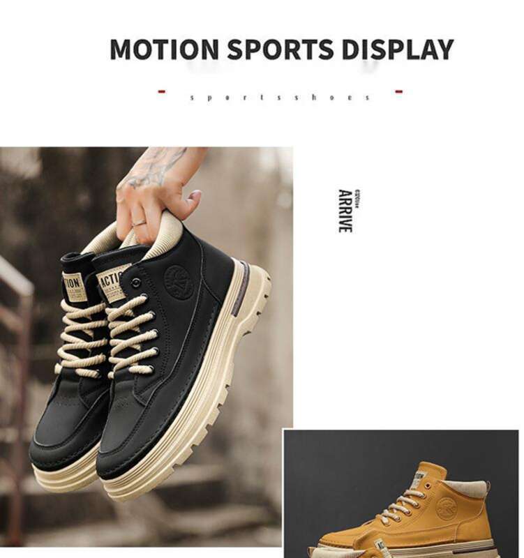 Martin Herren Herbst Neue Britische Stil High Top Arbeitskleidung Hacke Trendy Vielseitig Dick Oled Port Und Freizeit Hort_voghion.com