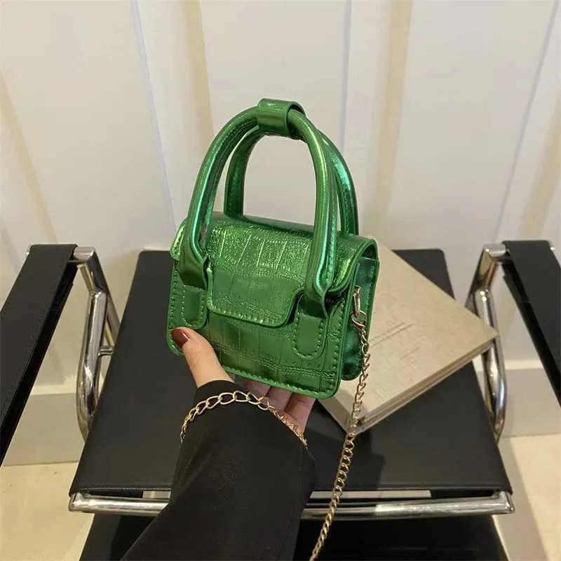 Naiste Mood Mini Crossbody kotid Täiskivist prinditud klapp vabaaja kett-õlakott Naistele Mitmekülgne Square Messenger_voghion.com