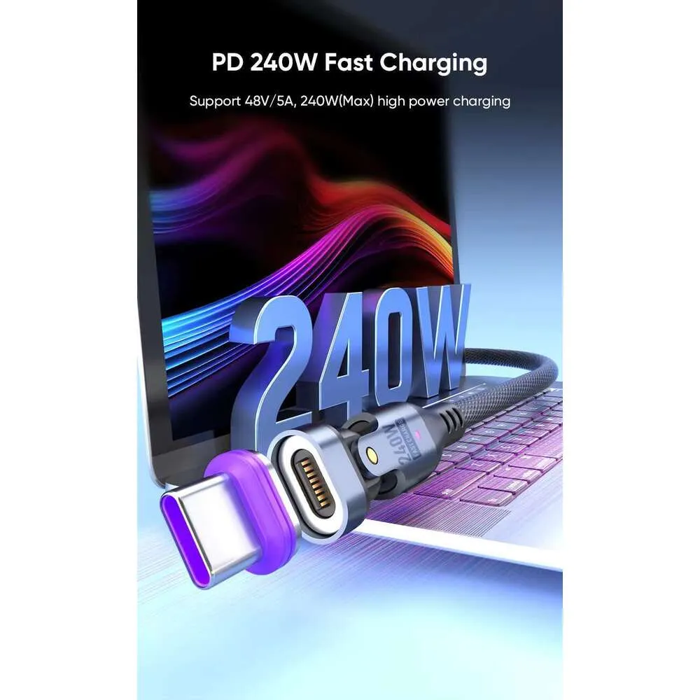 Creative Mobile Phone Accessories Durable Magnetic 3-in-1 Convenient Charger 240 Wc Cable Fast Charging Micro_voghion.com