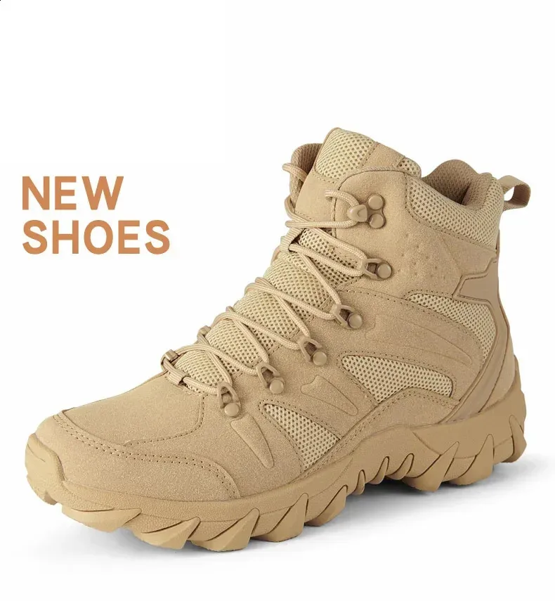 Tactical Combat Training Boots For Hiking And Outdoor Activities_voghion.com