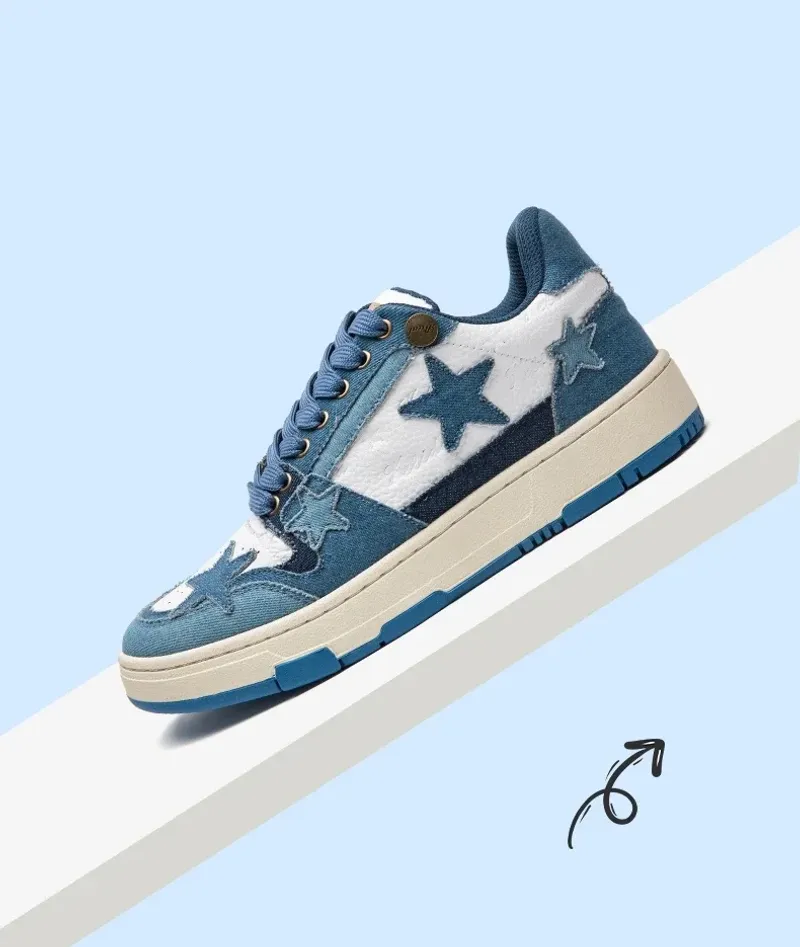 Modische Basketball-Sneakers: bequeme Casual-Sportschuhe mit weichen Sohlen_voghion.com