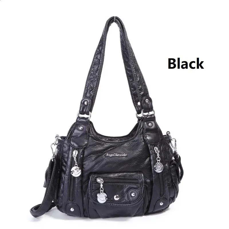 Damenhandtaschen Damentaschen Vintage Weiches Leder Mode Schulranzen Motorradtasche Tragetaschen Umhängetasche 240827_voghion.com