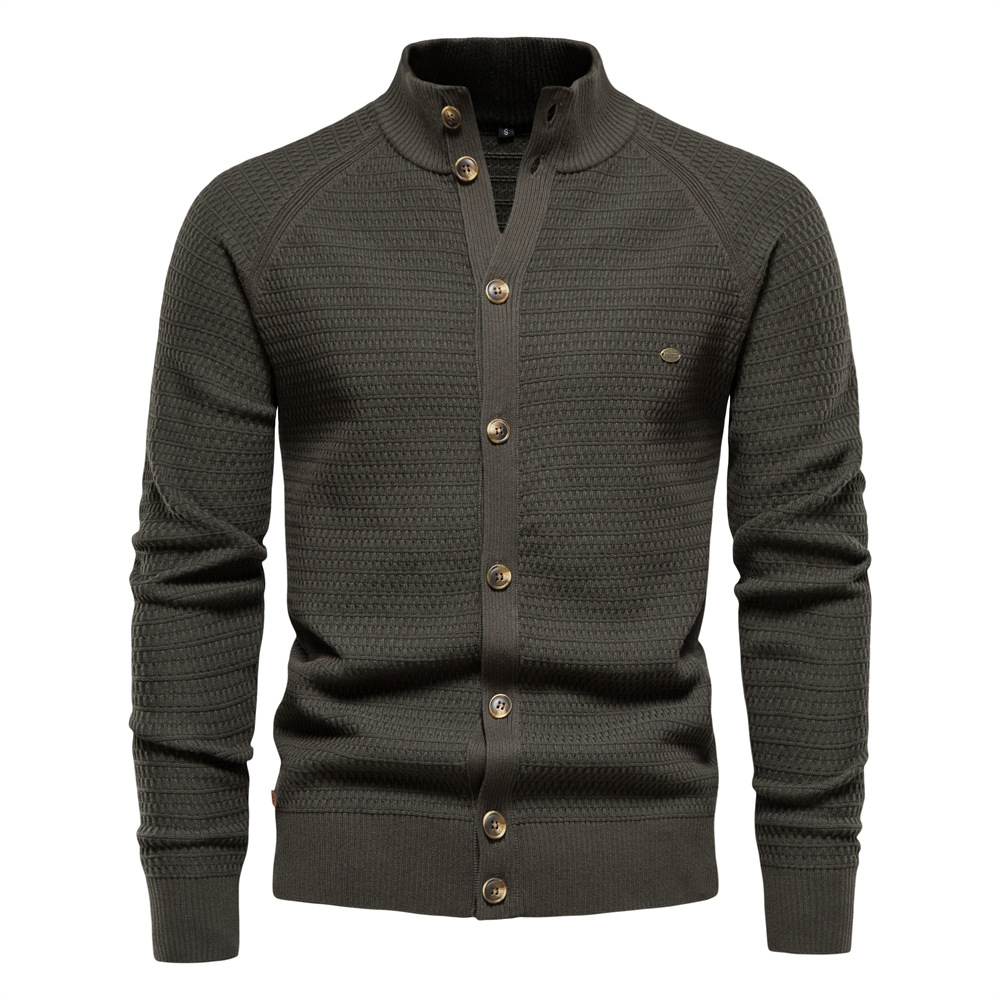 European And American Tops, International Trade, Autumn And Winter, New Cardigans, Men's Sweaters, High Quality Business Sweaters, Knitwear, Men