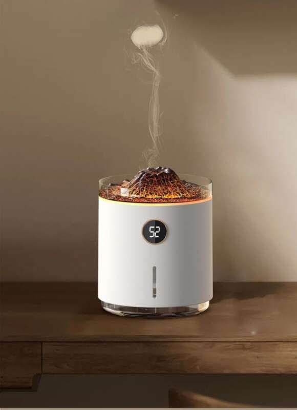 Jellyfish Ring Aromatherapy Machine Colorful Light Rechargeable Automatic Fragrance Spray Bedroom Desktop_voghion.com