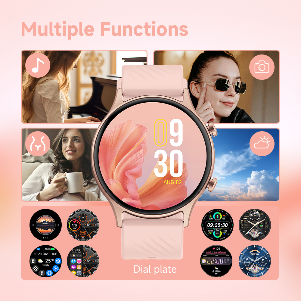 Hot selling ZL73E smartwatch outdoor heart rate electrocardiogram waterproof sports watch_voghion.com