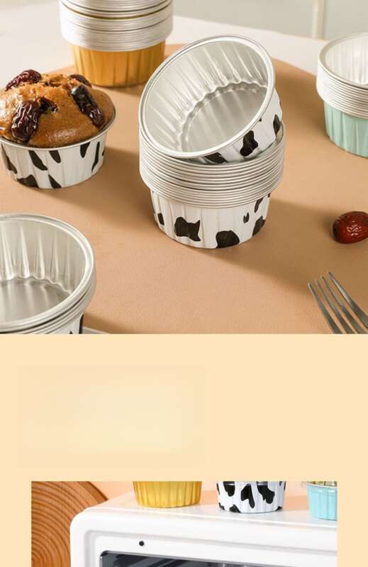 Pudding Tin Foi Cup Cake Egg Tart Mod, High Temperature Resistant And Anti Stick Oven, Air Fryer, Kitchen Specific_voghion.com