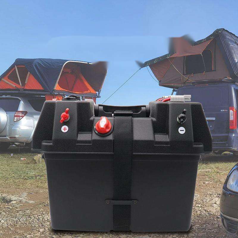 Patogus daugiafunkcinis lauko ličio 12v baterijų dėžutė visureigio RV savarankiškai vairuojantis automobilis mobilus maitinimo blokas_voghion.com