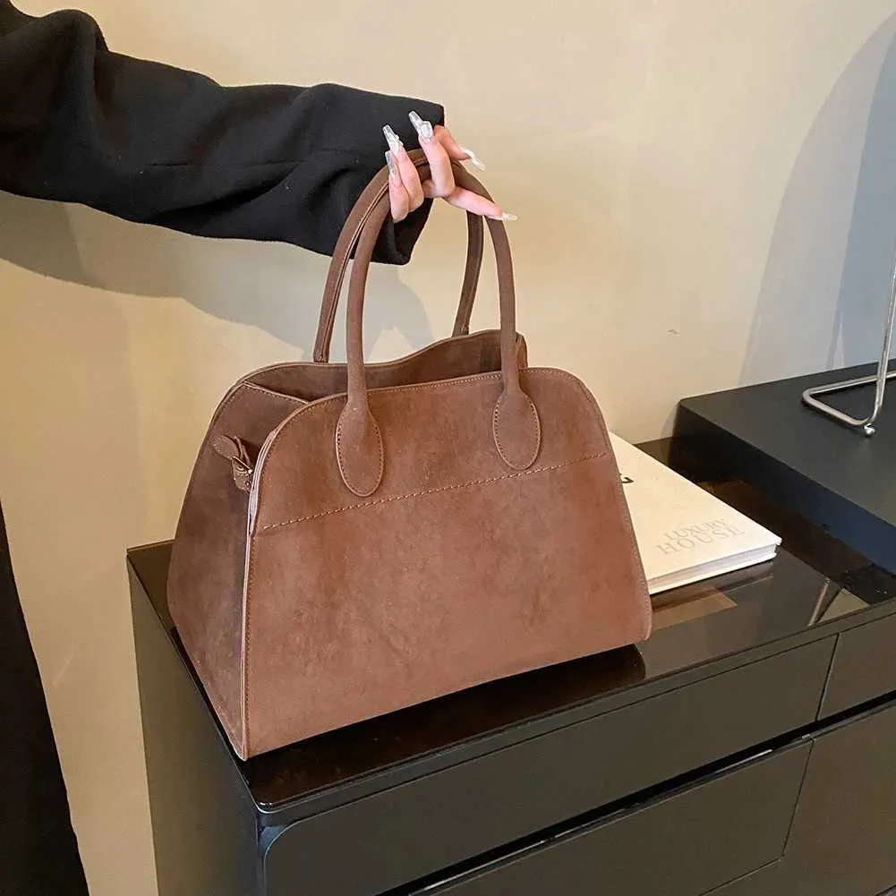 Damen Wildleder Schulter Stilvolle Crossbody Trendy Tragetasche Mode Designer Taschen Top-griff Satchel Ba241216_voghion.com