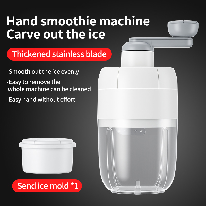 Hand Block Shaving Machine Household Small Ice Maker Slush Machine Ice Breaking Artifact Soft Ice Ice Crusher Kitchen Supplies_voghion.com