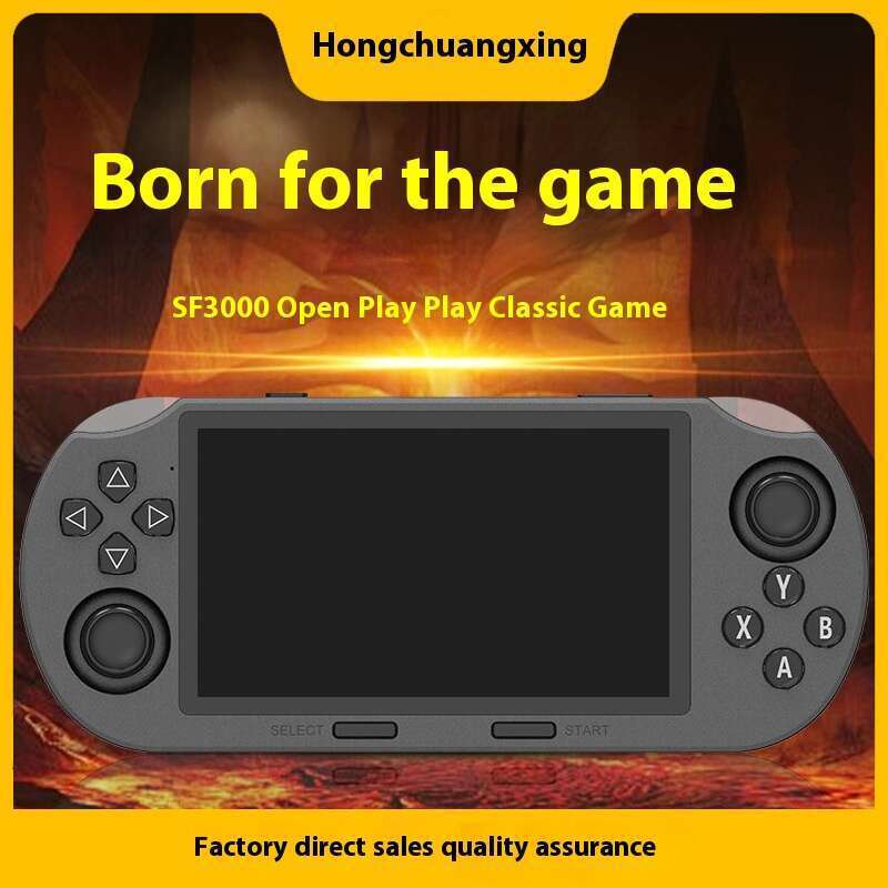 SF3000 Nostalgická arkádová ruční herní konzole GBA s bezdrátovým ovladačem pro dvojice_voghion.com