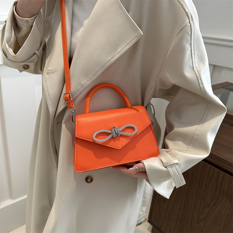 Elegante borsa a tracolla da donna con fiocco - versatile handbag_voghion.com