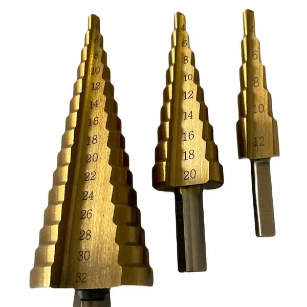 Pagodenbohrer Set Mit Sechskantschaft Und Gerader Nut 3-teilig_voghion.com