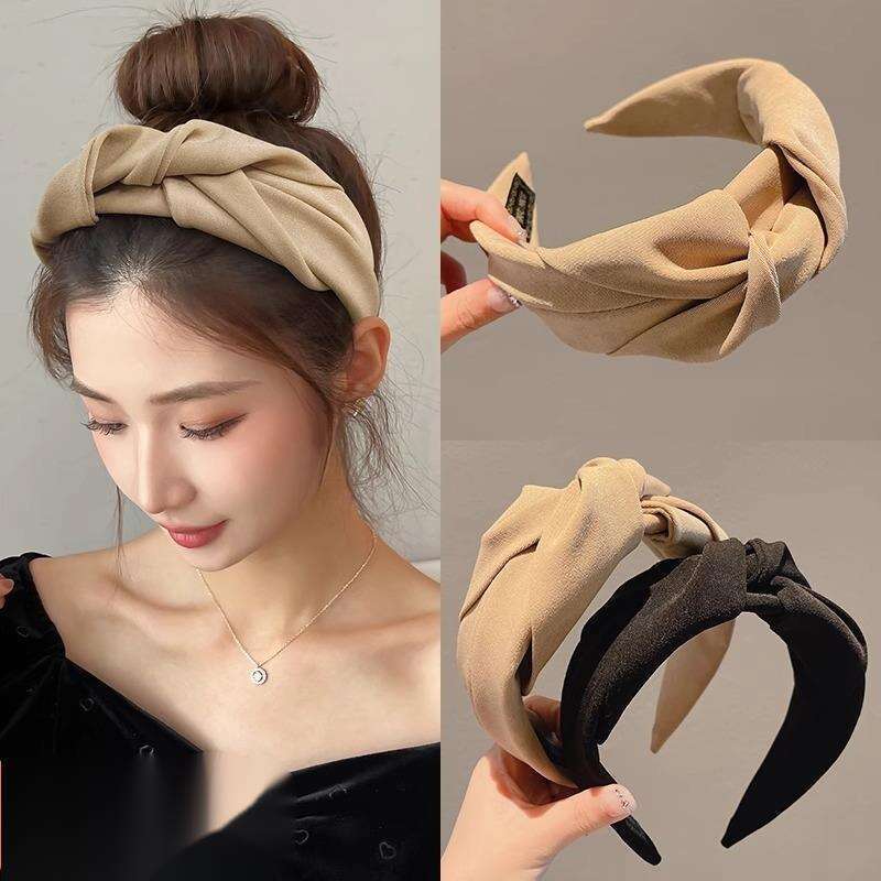 Elegantes Breites Haarband Für Damen Modisches Haar-accessoire_voghion.com