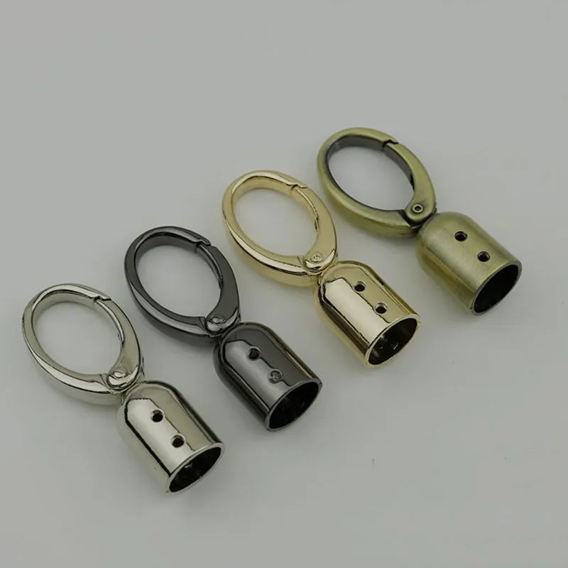 Accessori fai da te per borse decorative in pelle con corda/nappa, gancio per borsa con apertura a molla_voghion.com