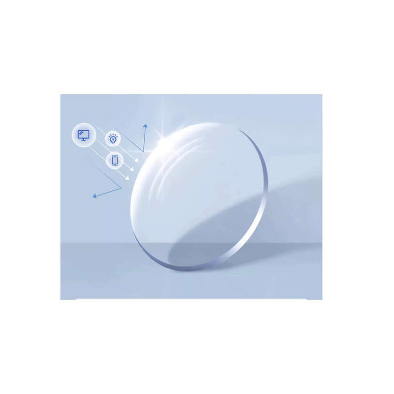 Anti-Blaulichtbraune flache Sonnenbrillenfassungen für Männer und Frauen_voghion.com