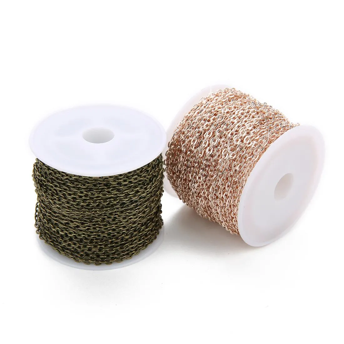 Rotoli di catene a maglie per collane e bracciali gioielli_voghion.com