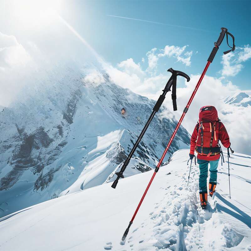 New Hiking Artifact Is Coming! Ultra Light Aluminum Alloy Extendable Folding Cane, Professional Outdoor Pole Explosive Hiking Circle_voghion.com