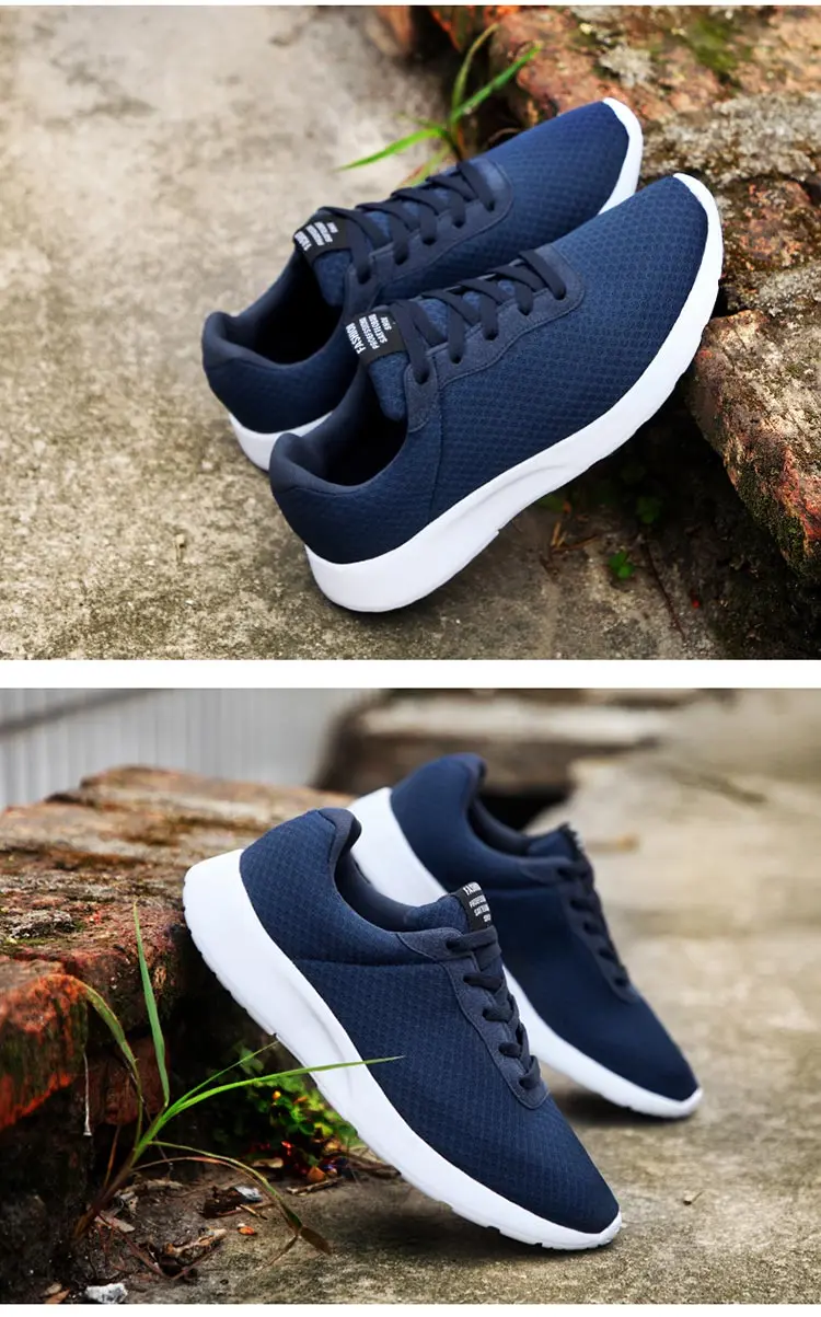 Men's Breathable Mesh Sneakers Casual Versatile Shoes For Spring_voghion.com