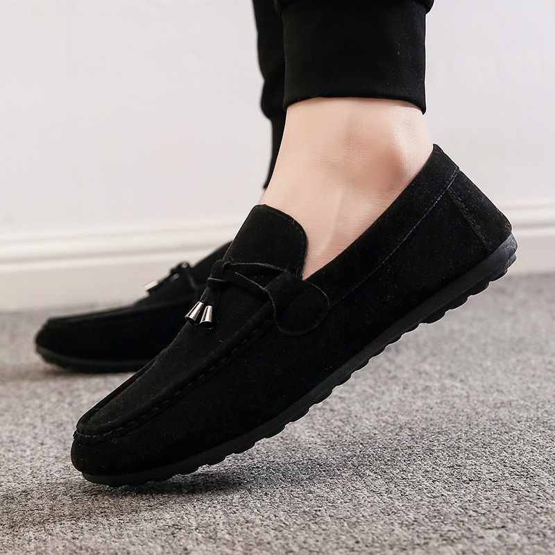 Mocassins de mode populaire pour hommes, chaussures décontractées à tête ronde, chaussures respirantes_voghion.com