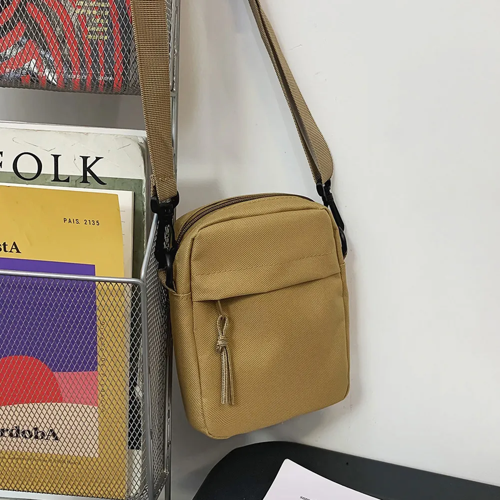 Oxford, borsa a tracolla piccola da donna, per uomo, coreana, tinta unita, per studenti, mini borse a tracolla 241128_voghion.com