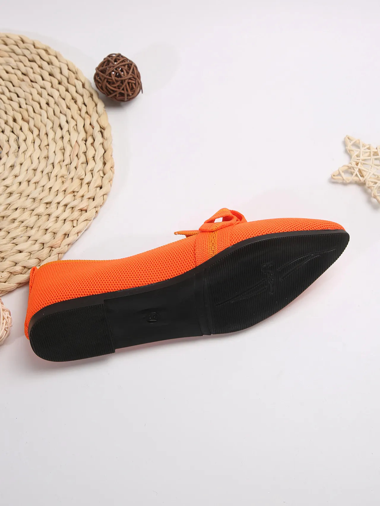 Damen Freizeitschuhe Flach Mit Schleife Für Bequemes Pendeln_voghion.com