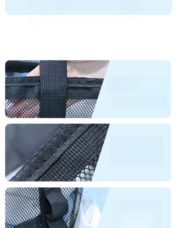 Mesh-Handorganizer, große Kapazität, Bade- und Doppelschulter-Mesh-Schwimm-/Strandtasche, tragbar für Reisen und Körperpflege_voghion.com