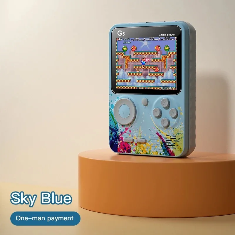 Handheld Retro Game Console 500 In 1 Portable 8 Bit Retro Gaming_voghion.com