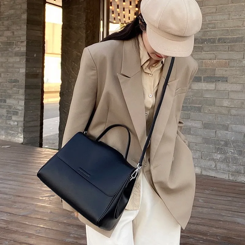 Neue echte Lederschulter 2023 Hohe Qualität Casual Totes Damen Menger Bag Handtaschen Frauen Taschen Designer 67DL #_voghion.com