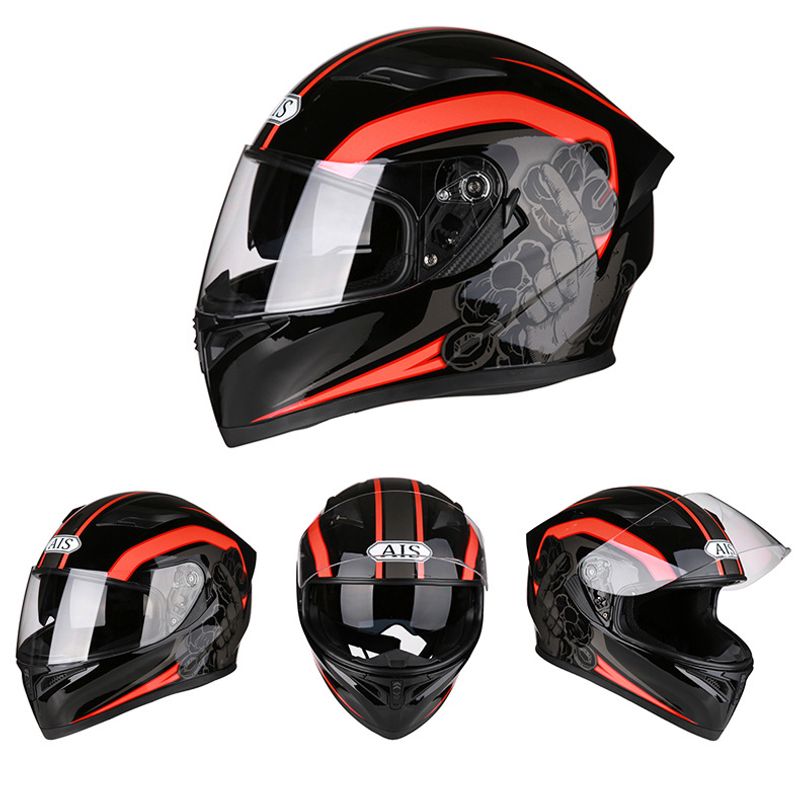 Electric Motorcycle Full Helmet Style Cool Summer Rider Scooter With Bluetooth Horns_voghion.com