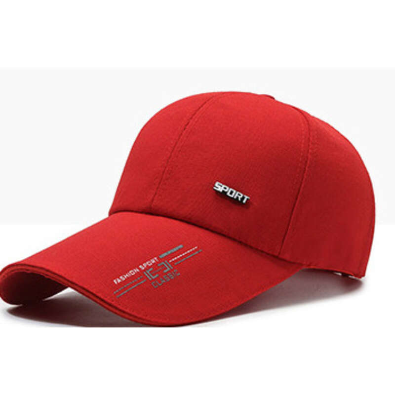 Baseballmütze, Schutz, Sonnenschutz, Angeln, Herren-Herbststil, großer Kopf, Hardtop-Entenschnabelkappe, Baseballkappe_voghion.com