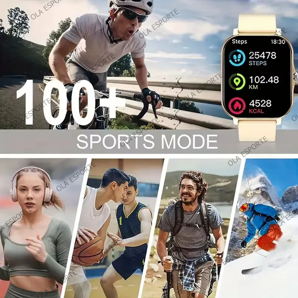 Digitale Smartwatch Mit Gps Fitness Tracker Und Bluetooth Anruf_voghion.com