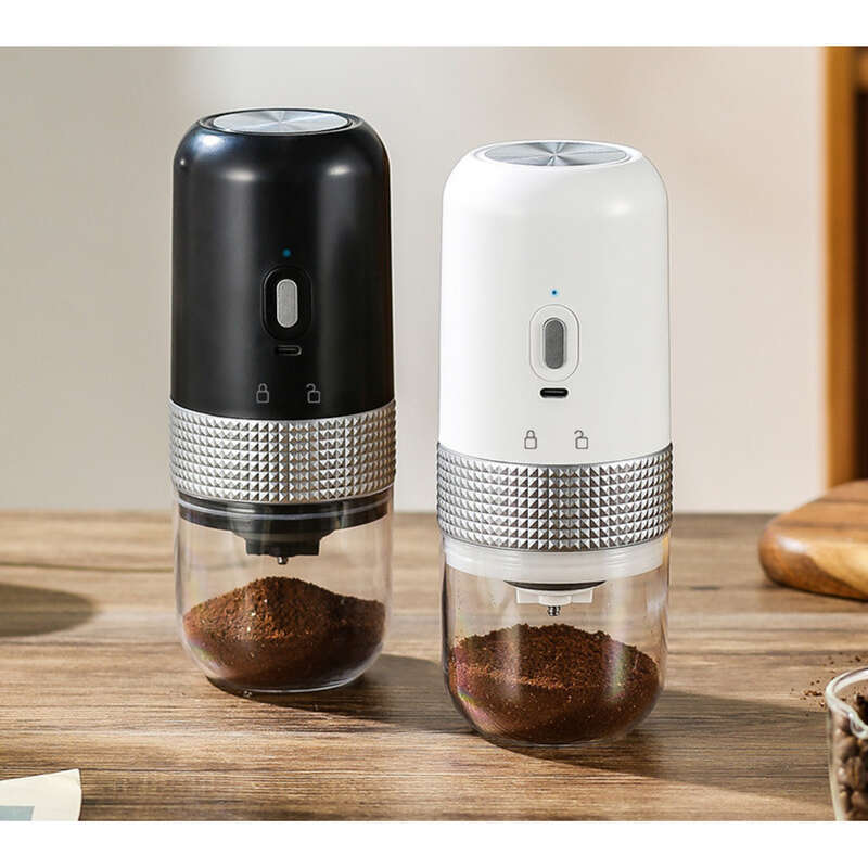 Electric Home Small Bean Grinder, Student Fully Automatic Italian Hand Brewed Coffee Machine, Grinder_voghion.com