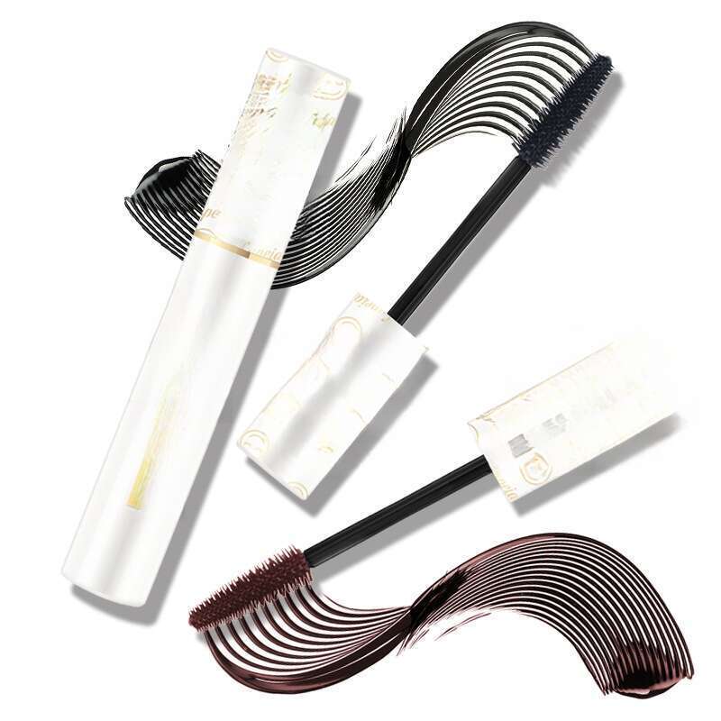 Red Rapel Eye Black Lengthens Color Fiber Roll Colorful Makeup_voghion.com