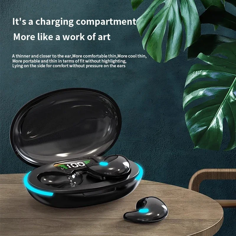Wireless Sleep Earbuds Bluetooth Headphones Noise Reduction_voghion.com