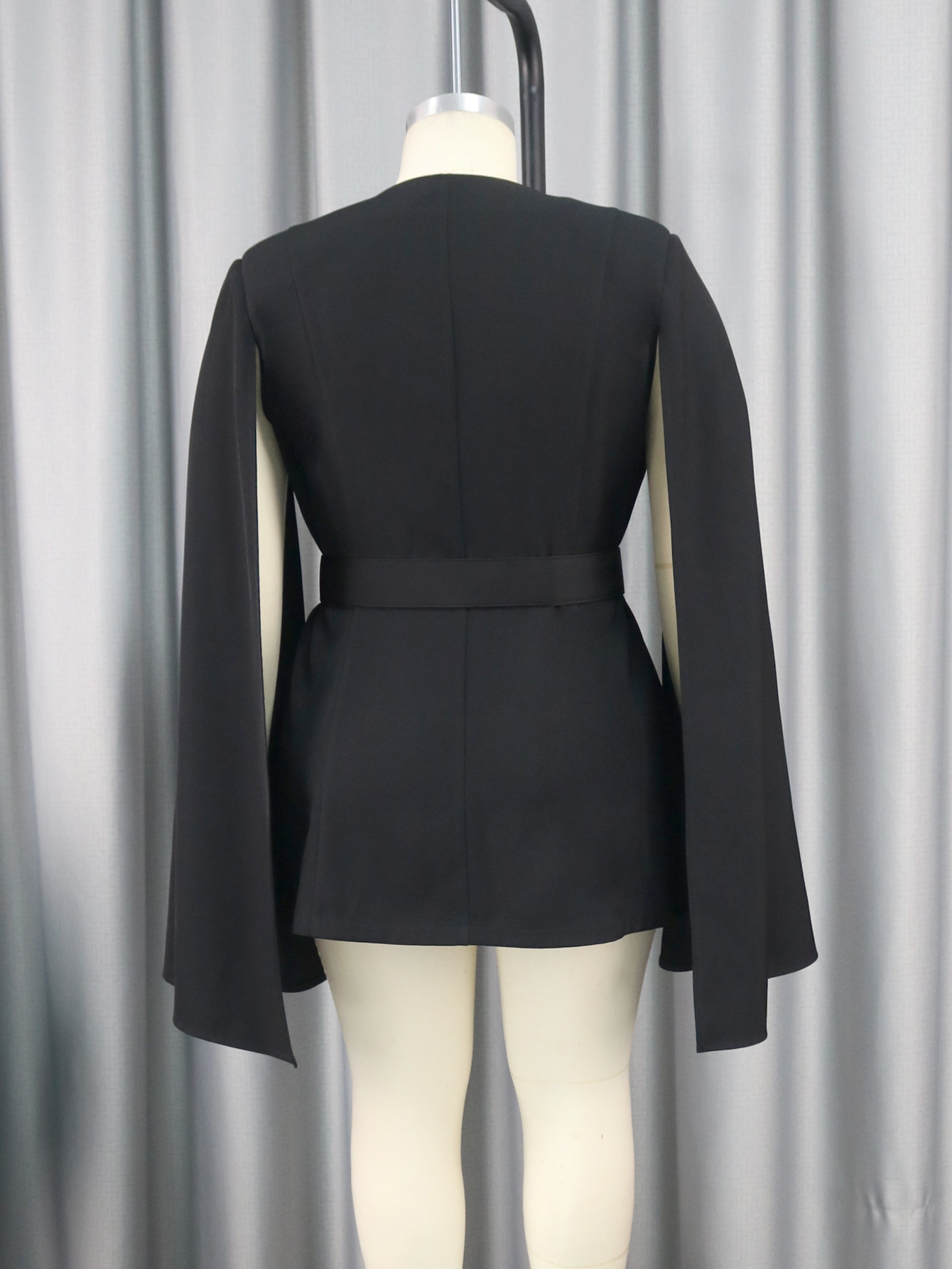 Women's long sleeve small suit fat MM workplace commuting women's clothing Suit coat_voghion.com