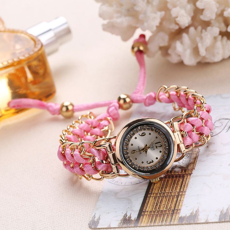 Yamaler Chronomat Elegant Design Easy to Read 10 Colors Women's Quartz Watch for Travel_voghion.com
