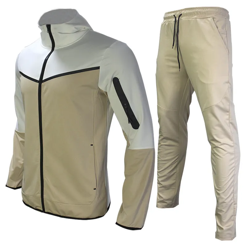 Herre Tracuit Designer-joggedress Thin Tech dame herre-treningsdress 3XL Vår-høst joggejakke Todelt sett Sport_voghion.com