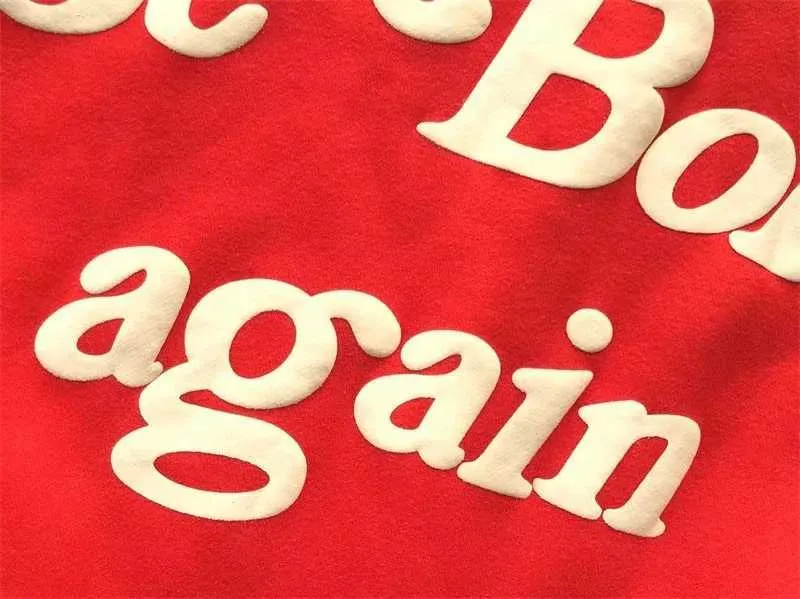 Sweat à capuche style vintage CPFM « Ye Must Be Born Again » pour homme et femme XJ250530_voghion.com